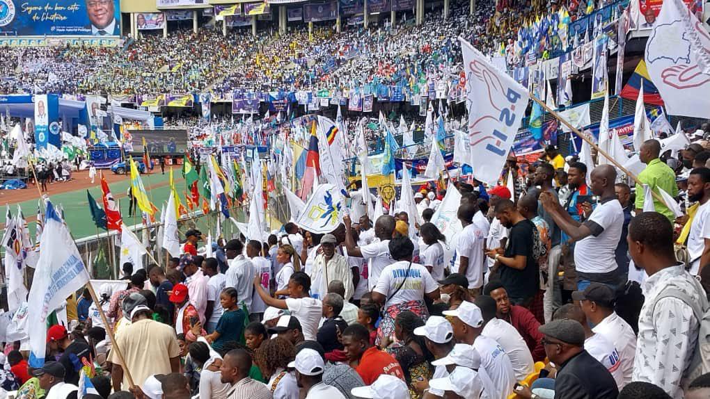 PSIJrdc's tweet photo. 29 Mars 2023|  Le #PSIJ du Professeur @gbakandeja était valablement représenté lors de la cérémonie de sortie officielle de l'Union Sacrée de la Nation au Stade des martyrs.
#RDC #PSIJrdc https://t.co/8y4Ab0CkqV