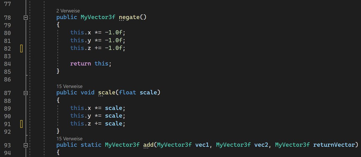 It took me 1 Week to find this small bug that made my normals behave like crazy... Do you see it right away?
Programming is fun 😩
#programming #gamedev #coding #developer #solodev  #debug #csharp #visualstudio #vector #pain