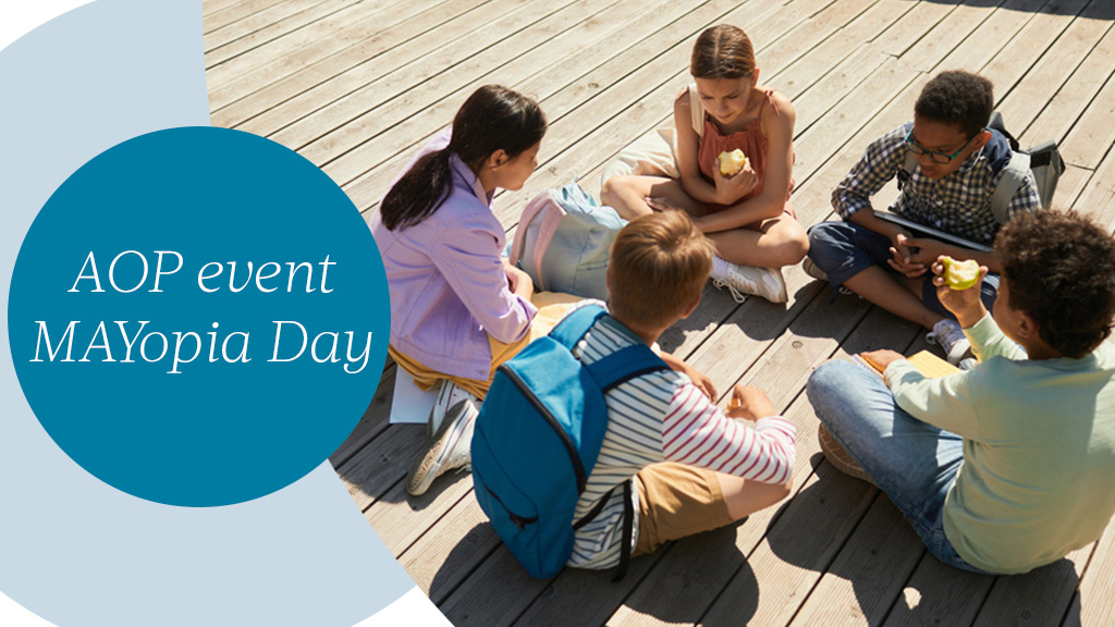 OptometryToday's tweet photo. SAVE THE DATE for MAYopia Day on Sunday, 21 May. @The_AOP will host a day of education to help members keep up to date with myopia management. Find out more ➡️ https://t.co/jNl5pcq4Bn @CooperVisionUK, @EssiLux, @TopconGB, @JNJVision #OT https://t.co/R2t33NYnEu
