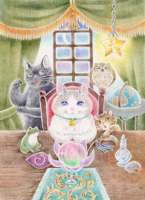 #ハガキサイズに詰め込む私の世界  タグをお借りします。物語をつめこんで描くのが好きです