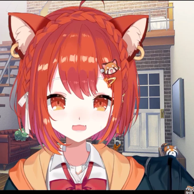 #ぷて新衣装 制服、髪型全部可愛かった!!!表情差分が映える、、! たくさん着てほしい!