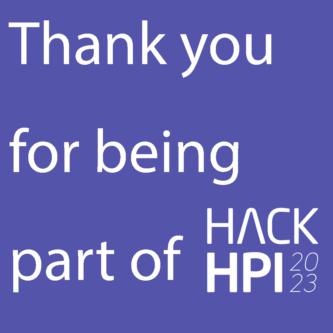 HackHPI's tweet photo. Thank you to all the amazing participants who made #HackHPI2023 a huge success! Your dedication, creativity, and problem-solving skills were truly inspiring. We can't wait to see what you archieve in the future!
#ThankYou https://t.co/qrAjKuGn0U