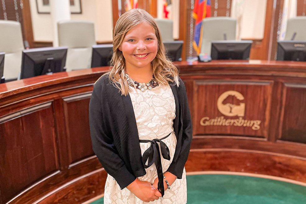 joe_abdo's tweet photo. Junior Mayor Milly Abdo

“The 2023 Junior Mayor Contest has concluded. Milly Abdo, a fourth grader at Fields Road Elementary School, begins her term on May 1, when she is officially sworn in at the Mayor &amp; City Council Meeting.”

Proud dad over here! @Principal_FRES https://t.co/fDCNqi0j3N