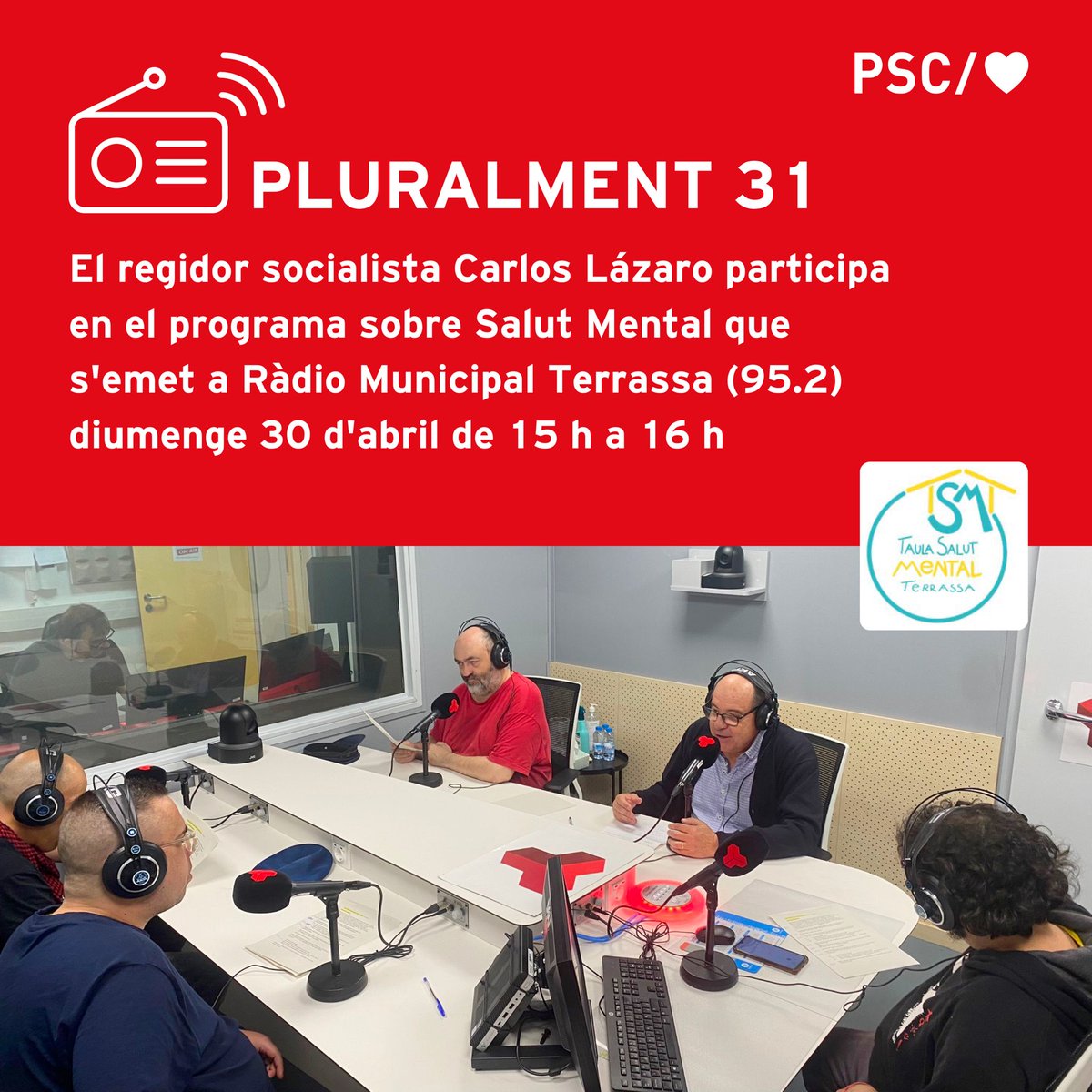 PSC Terrassa/❤️ tweet media