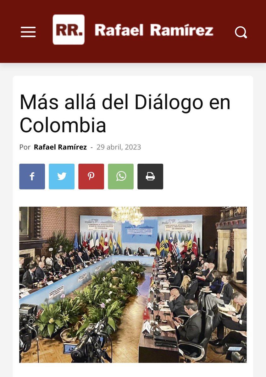 Rafael Ramírez tweet media