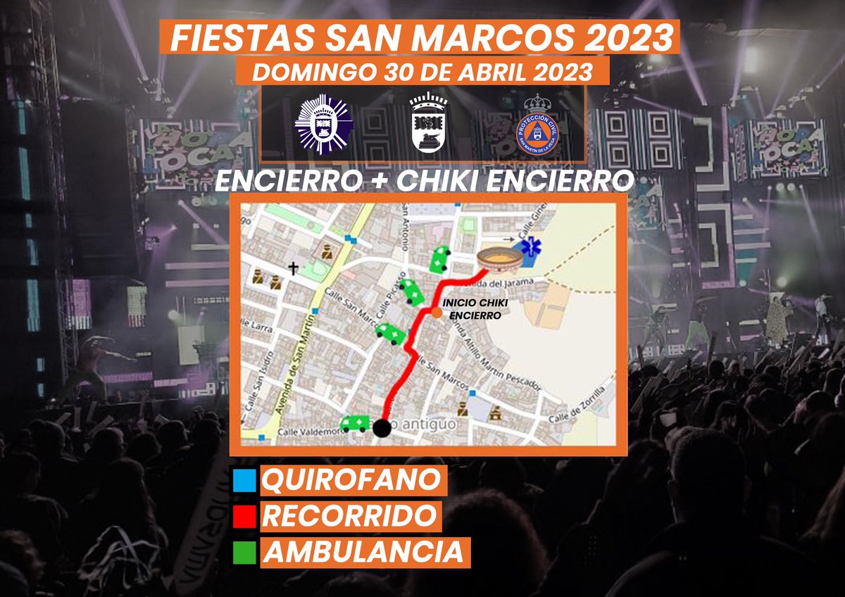 PCivil_SMVEGA's tweet photo. Buenos días, hoy 30 de abril, estaremos presentes en los siguientes eventos de #sanmarcos2023.
Ante cualquier problema o necesidad que puedas tener, dirígete a nuestro personal o a @PoliciaSMVega
#lasprotescuentan #SanMarcos https://t.co/rgby3TSO50