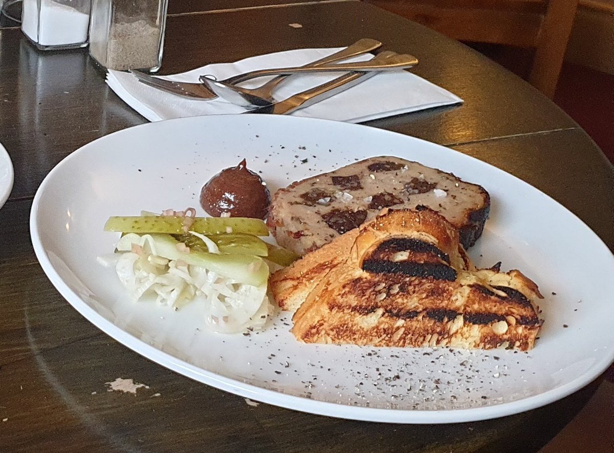 Out &amp; about today...why not pop in for a light bite...We have a lovely chowder &amp; terrine on all day 😋 We're open from 3pm today (Sunday) &amp; tomorrow Bank Holiday Monday from 3pm also 🕒