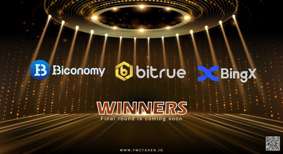 FWCOMMUNITY_Q2T's tweet photo. Final step 🗳

1 bingx 
2 Biconomy
3 bitrue

Poll =https://t.co/85qsUjk71W

Choose your favourite exchange https://t.co/wEisdATlqW