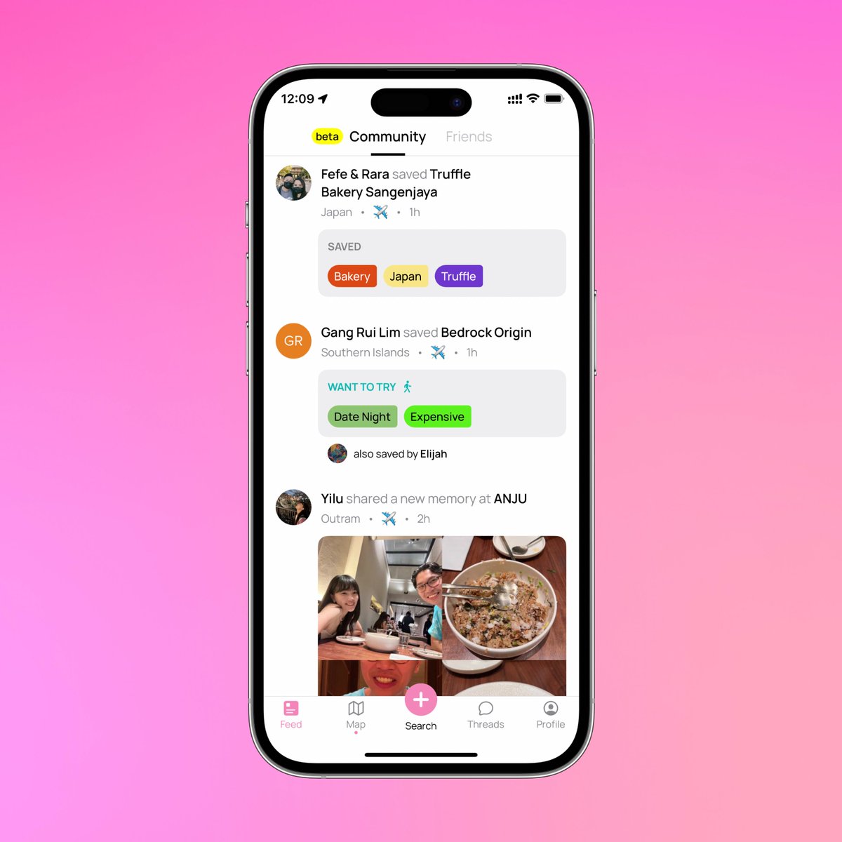 What amazing places are fellow Drigsters saving &amp; talking about?

Find out with the new Community feed  🐝 🍳👨‍🍼