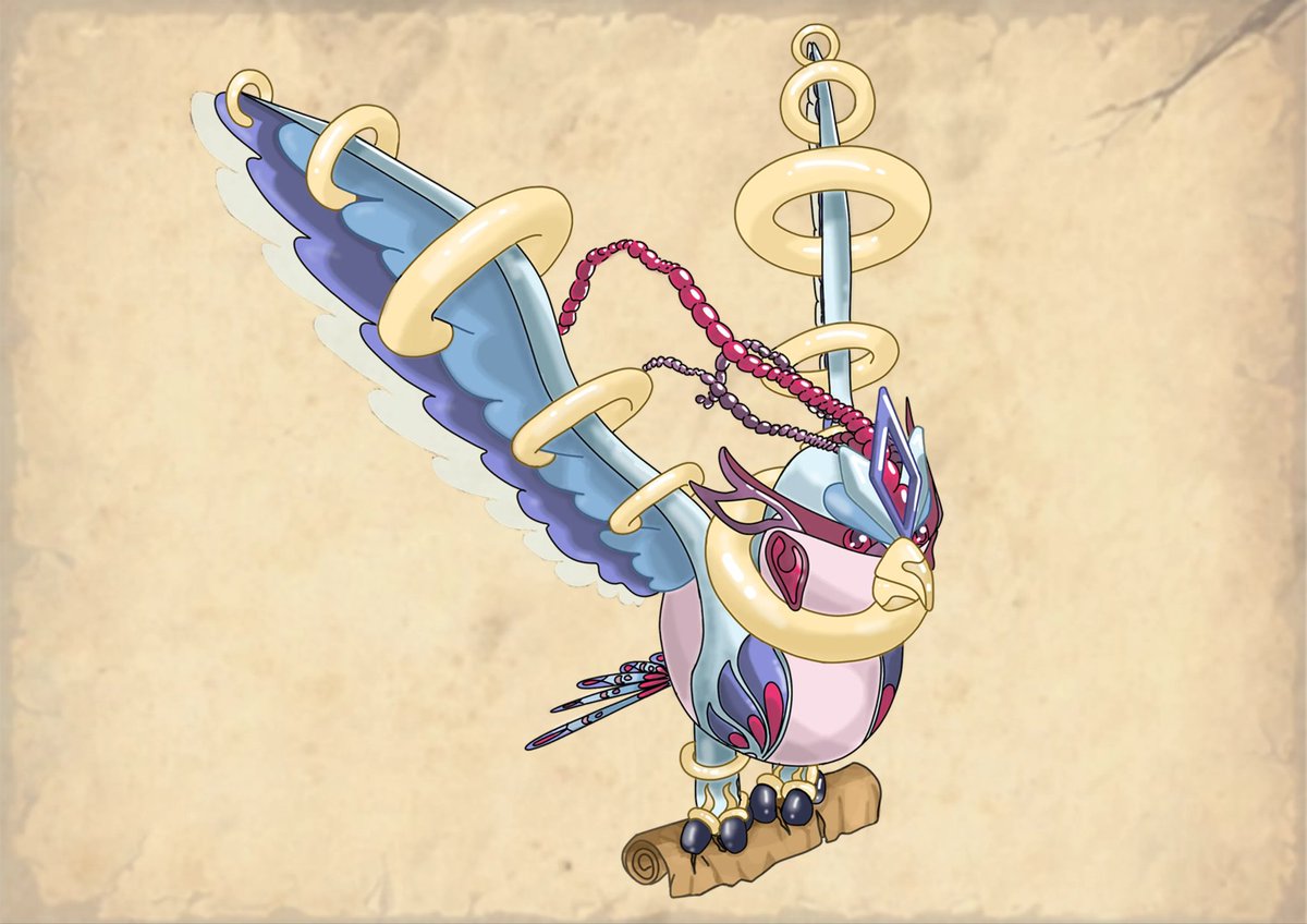 Lyceross's tweet photo. 🦅 Voici ma participation pour ce #ToDfakemon

OH ! Un pokemon inconnu s'approche de vous...
Il tiens un parchemin, voudriez vous bien le lire ? https://t.co/FAIJpAxa7Q