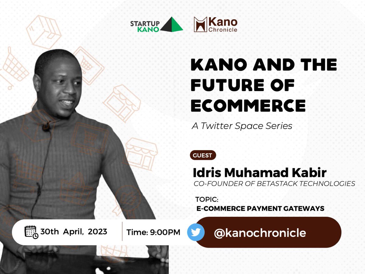 Will be the guest for this event 
@weCodeNG 
@LagosScala 
@KanoChronicle 
@StartupKano 
@gdgkano