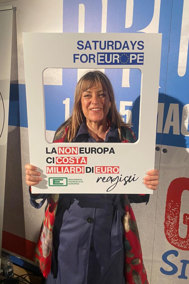 MOVFEDEUROPEO's tweet photo. #SaturdaysForEurope #ValentinaGhio #PD #29Aprile #LaSpezia https://t.co/buXRpeNoeW
