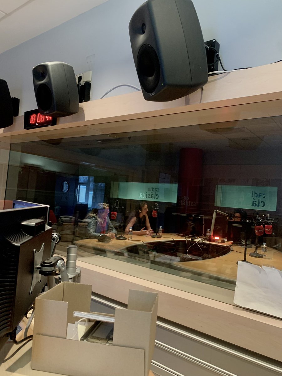 sofiamerchan_'s tweet photo. En rne en el programa Andante con moto, hablando sobre nuestro nuevo disco. Ya podéis escuchar el podcast. Muchas gracias a Luz Orihuela ❤️ https://t.co/I7dgEk00k1