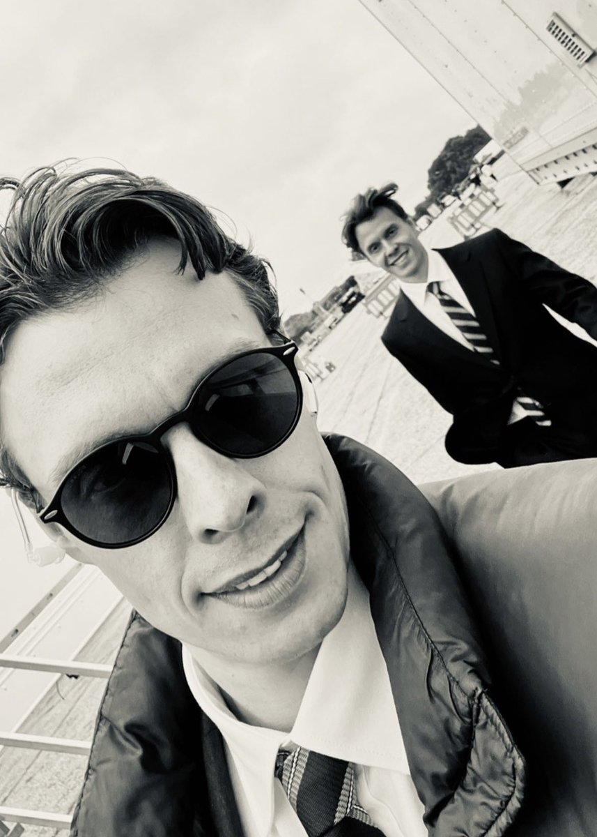 TheBalletTwins's tweet photo. The Diplomat secret service have arrived on @netflix 😎😎 #thediplomat #diplomat #series #film #acting #tv #drama #twins #action #suits #onset #netflix #netflixseries #netflixthediplomat https://t.co/tI0mp2dvO5