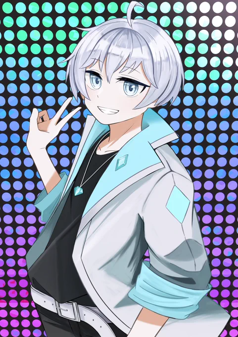 Skebで描かせていただきました!! 素敵なキャラクターをありがとうございました