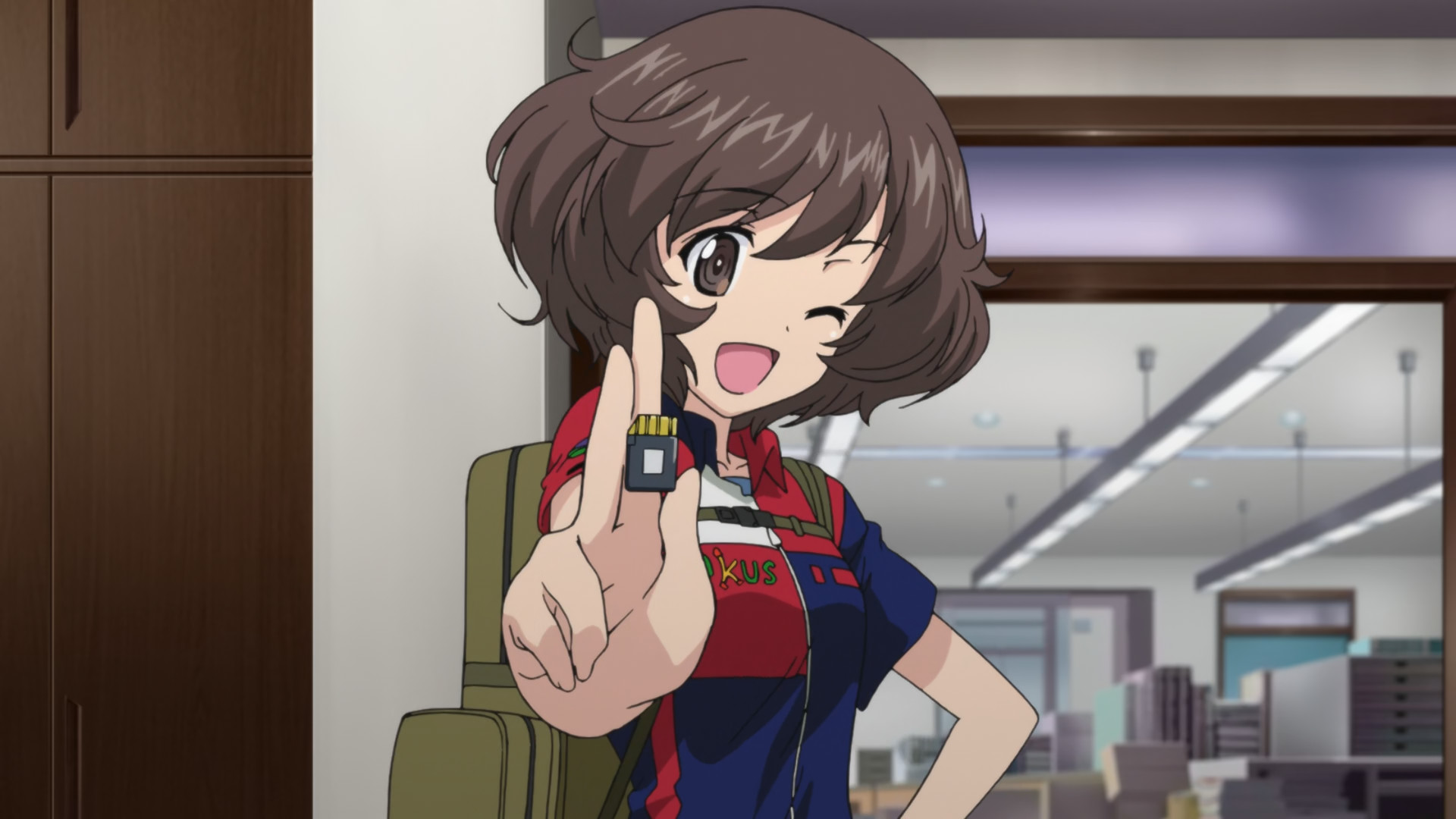 Girls und Panzer Юкари Сандерс