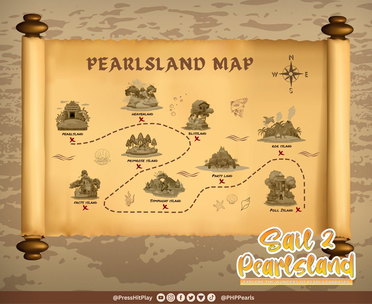 PHPPearls's tweet photo. [🏝️ PEARLSLAND MAP 📍]

Here it is, Pearls!

The map to Pearlsland! 🗺️

Keep this and let it guide you. 💛

#Sail2Pearlsland
#PHPPearls2ndYear
#Press_Hit_Play
@PressHitPlay https://t.co/0Bu7IasOXF