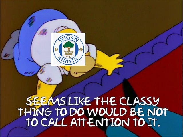WiganSimpsons's tweet photo. Mood this morning... 

#wafc https://t.co/X7aNTnyw7B