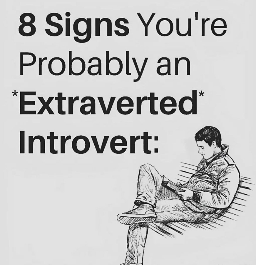 8 Signs You’re An Extraverted Introvert:

//Thread//