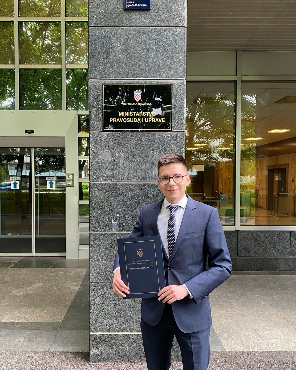 Položen pravosudni ispit! 
Licenca za rad u pravosuđu je tu. #BarExam2023