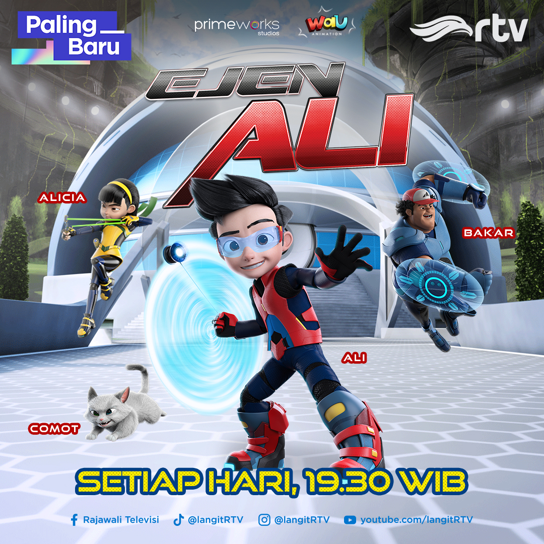 RTV on Twitter: "Kali ini di program Ejen Ali akan ada misi yang seru