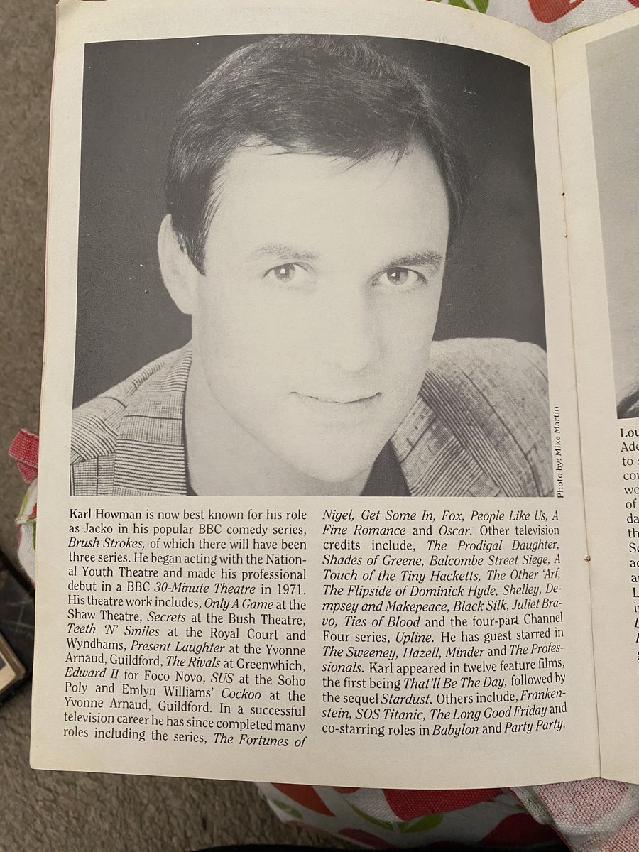 melissacthomas's tweet photo. @karl1953howman when my obsession with Karl began! 1985! https://t.co/m2VNDFAtu8