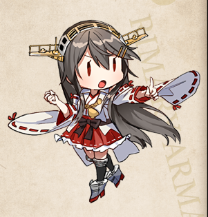 榛名(艦これ) 「かわいいいいいいーーーー!!! 凛々しいいいいーーー!!!」|MONTE@大湊のイラスト