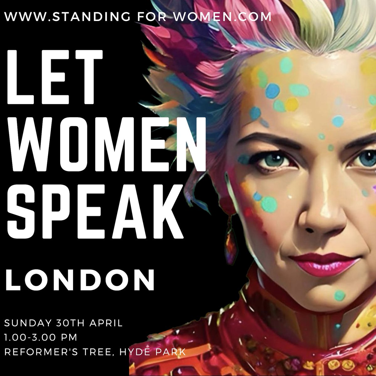 On our way!

#letwomanspeak 
#standingforwomen