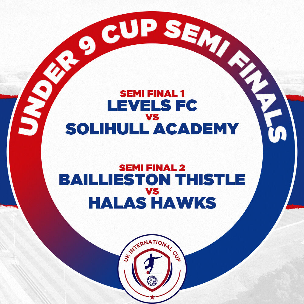 ukintcup's tweet photo. 𝗨𝗞 𝗖𝗨𝗣 𝗦𝗘𝗠𝗜 𝗙𝗜𝗡𝗔𝗟𝗦  🏆   

Congratulations and good luck to our UK Cup Under 9 Semi Finalists! 

➡️  For all your #UKCup23 coverage, visit the media hub: https://t.co/dyiNCHkBnS https://t.co/qZTs9NnMTO