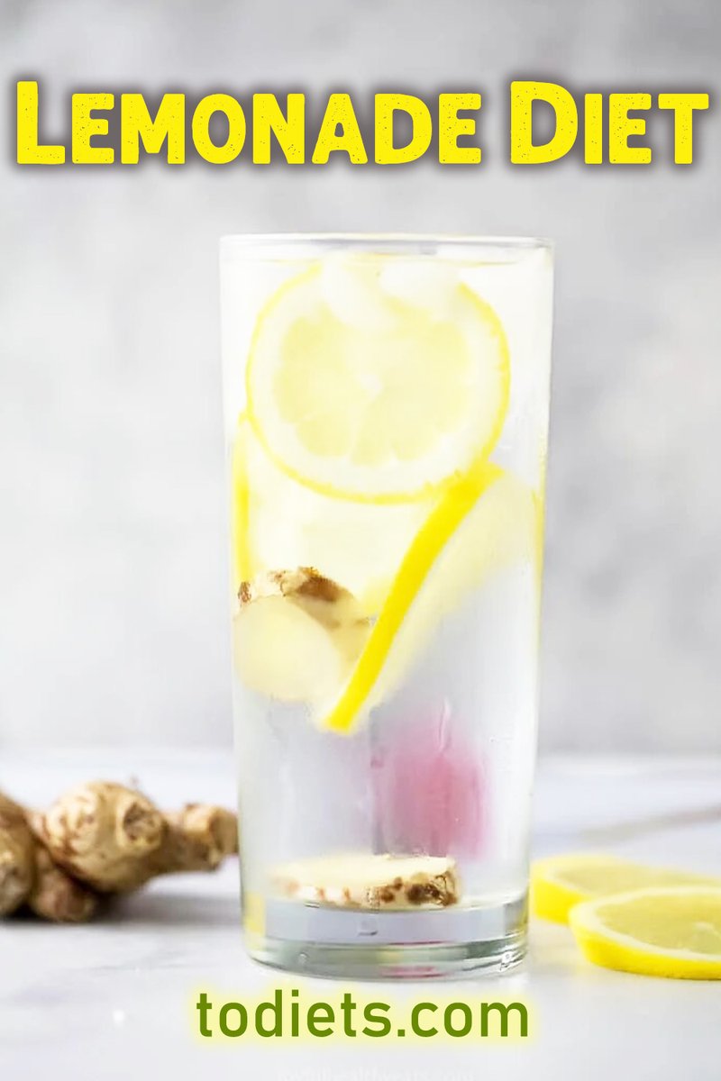 to_diets's tweet photo. Lemonade Diet
Originally used as a cleansing diet, this entry in the top 10 fad diets list involves drinking freshly squeezed lemon juice mixed with maple syrup and cayenne pepper. https://t.co/M91GOwrvrl

#FadDiets
#DietMyths
#HealthyEating
#NutritionTips https://t.co/CXHY8RMXVj