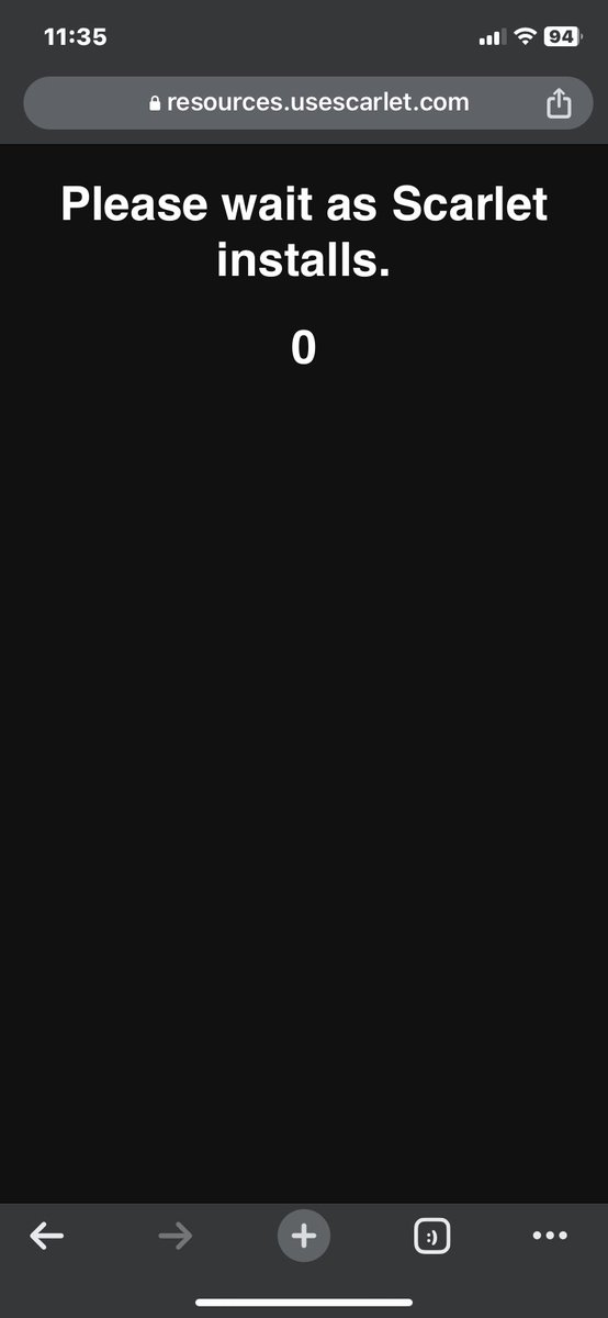 zeyvr1's tweet photo. @GetScarlet It doesn't download after I click on "Install". https://t.co/Q6MKwQxikY