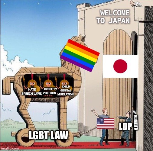 politicalawake's tweet photo. Why I oppose the LGBT law in Japan summarised in one image 👇 https://t.co/D0auRar9lY