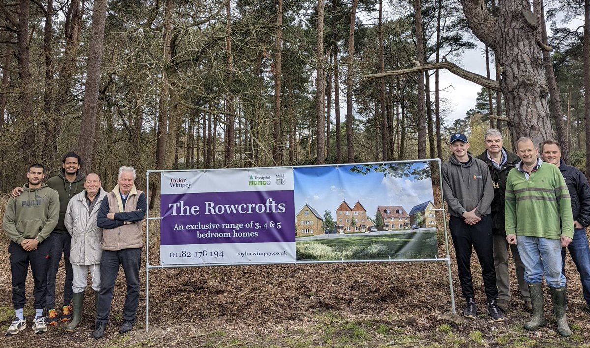 Exciting new development by <a href="/TaylorWimpey/">Taylor Wimpey</a> in #Arborfield - Fantastic location very close to a fantastic cricket club! 👏🏼🏏