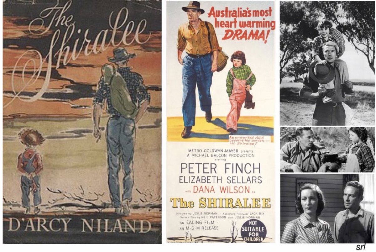 SaveRedlandLibr's tweet photo. 12:30pm TODAY on @TalkingPicsTV
The 1957 #Drama film🎥 “The Shiralee” directed by #LeslieNorman & co-written with #NeilPaterson
Based on the 1955 novel by #DArcyNiland
🌟#PeterFinch #DanaWilson #ElizabethSellars https://t.co/lYCkAgcLyg