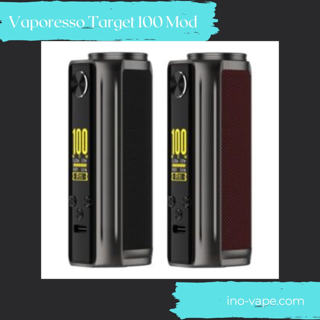 InovapeLtd's tweet photo. Vaporesso Target Mods
- Target 100 &amp; Target 200 in stock
- Both take external batteries, either one or two 
- AXON chip
- Compact yet powerful devices https://t.co/0A3sclLWE4