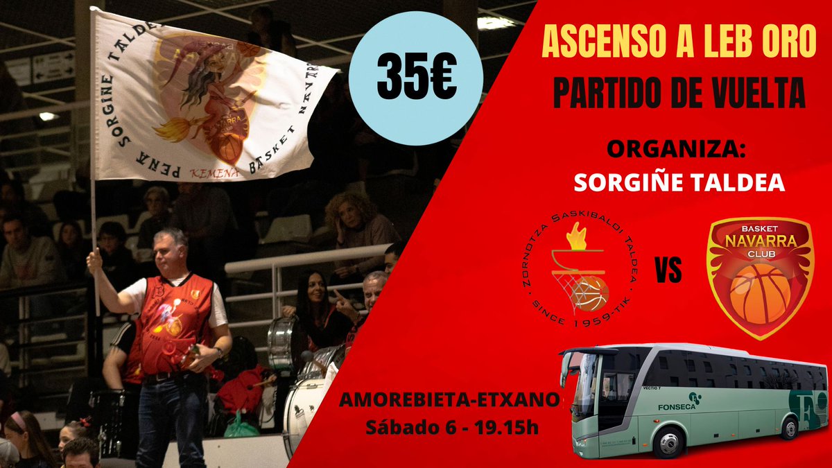 BasketNavarra's tweet photo. 🚍 Viaje a Amorebieta-Etxano con @sorguine.

👉 Si sólo quieres entrada, toda la información también en el link.

➡️https://t.co/YGa0Wa6e7M

#LaPelículaDeBNC🎥❤️ https://t.co/lHMYh73if7