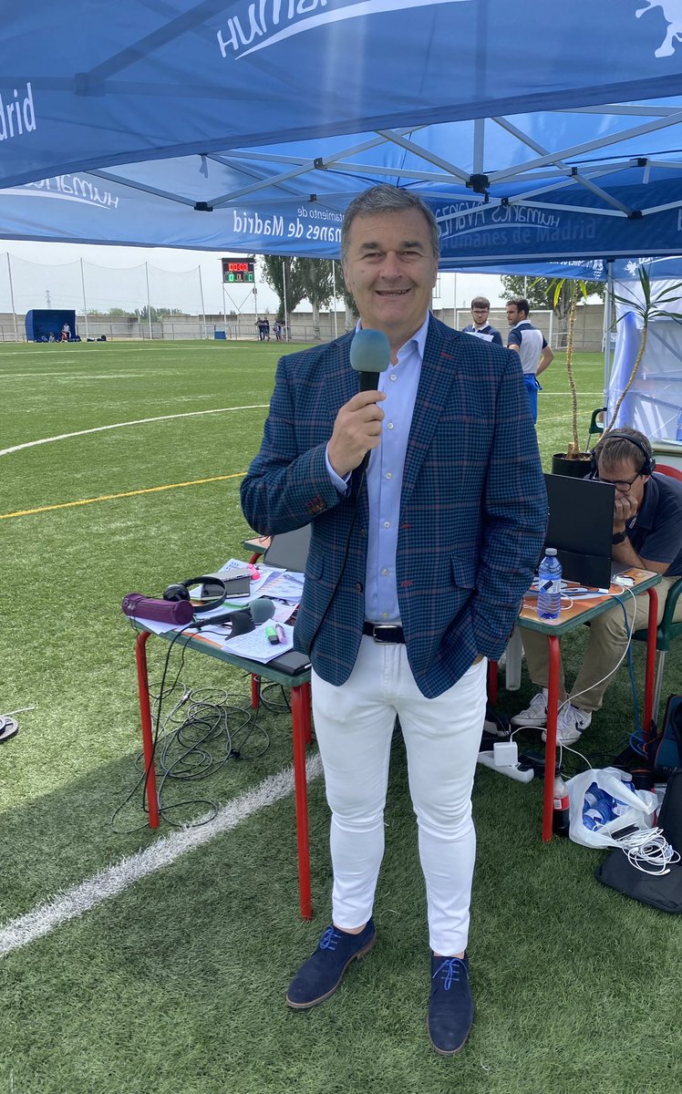 Preparado para comentar 13:00 h en directo en tv La Otra de telemadrid la fase final del torneo Vicente del Bosque de Humanes , Feliz Domingo !!! <a href="/laOtraTM/">laOtra</a>