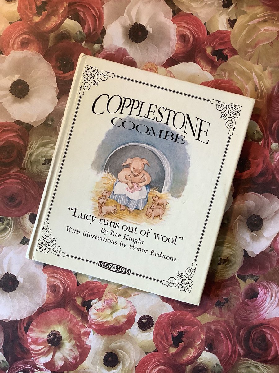 WatsonsVintage's tweet photo. NEW LISTING This ADORABLE Little PictureBook has a Pig Story that is set in Devon in my #etsy shop: RARE #Vintage #1982 #FirstEdition 'Copplestone Coombe - Lucy runs out of wool' Little Hardback Book by #RaeKnight -Cute Pig Story Set in Devon https://t.co/h8NVbhjG1P https://t.co/Kf95qzw7B7