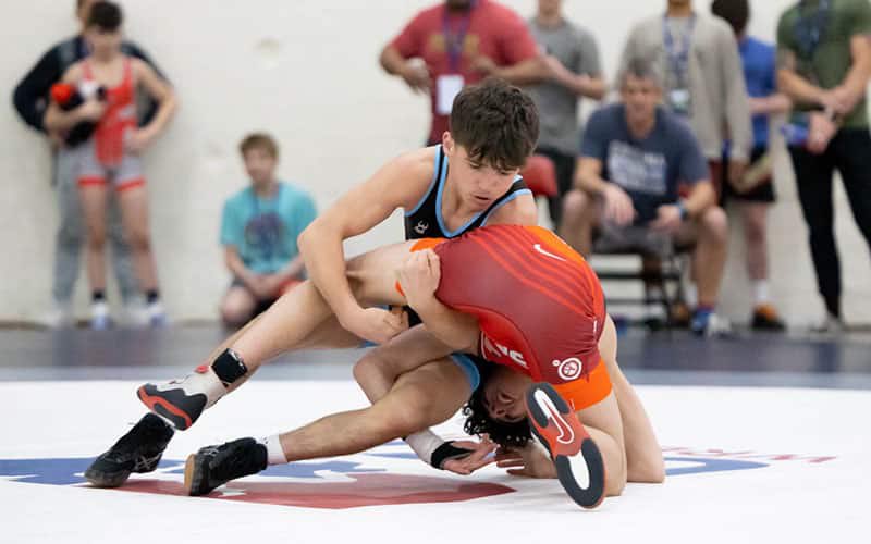 TWO Perrysburg Wrestlers will be competing tonight for a spot on the USA U17 World Team competing at the 2023 World Championships in Istanbul, Turkey. Finals start at 7pm. Best 2 out of 3 series.  Follow our Twitter for live results. 

48kg | Grey Burnett 
55kg | Marcus Blaze