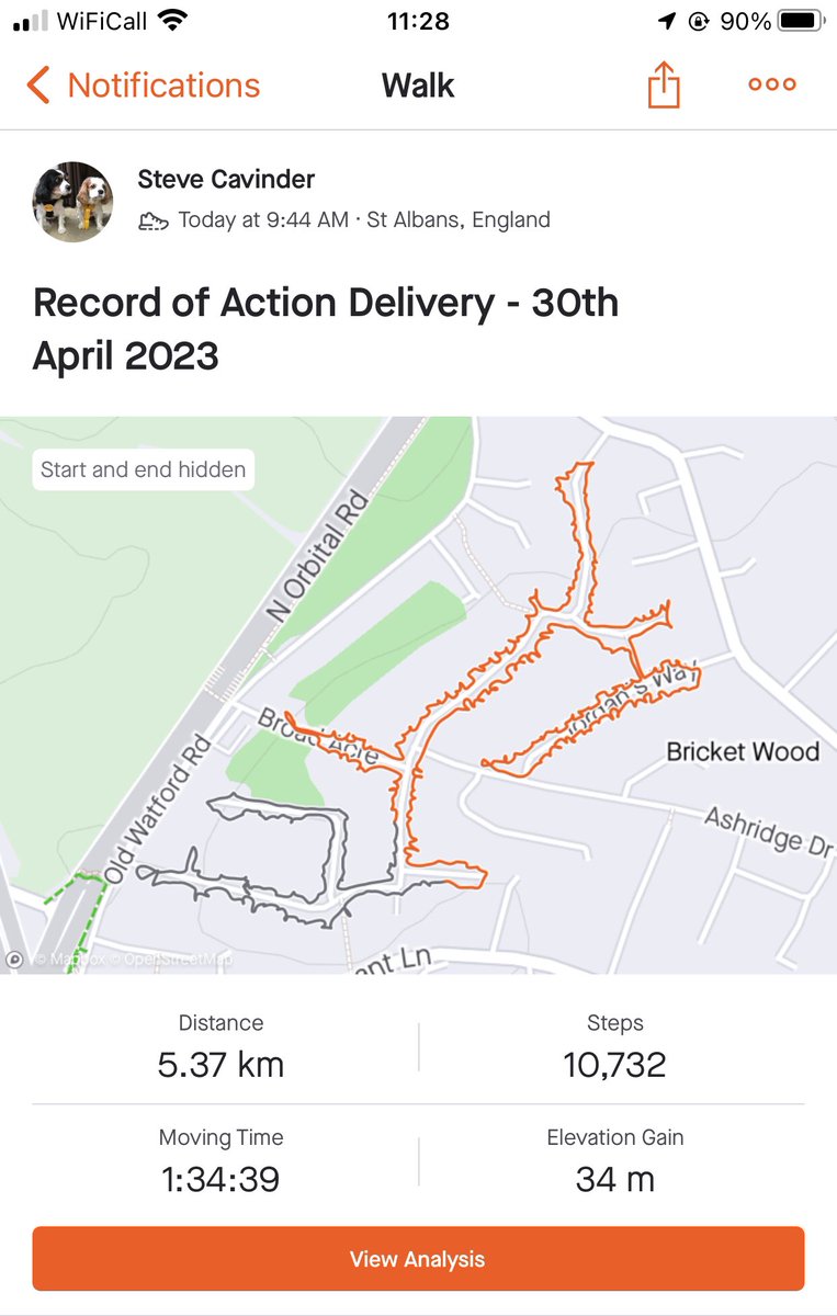 StephenCavinder's tweet image. 🔸 What better way to get 10.0k+ steps in before midday on a glorious Sunday morning than delivering this #RecordOfAction newsletter to the residents of #StStephens. #LibDemAction #KeepingInTouch #AllYearRound #LE2023 #VoteLibDem 🔸
