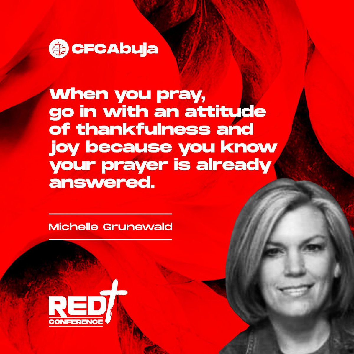 CFCAbuja's tweet image. #MichelleGrunewald
#CFCAbuja
#RedPlus 
#LoveIsKing