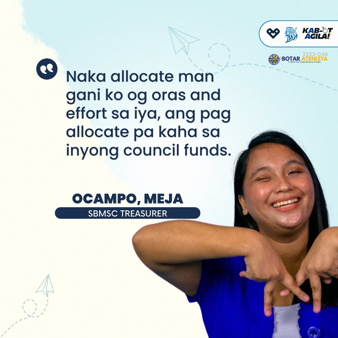 AASBMSamahan's tweet photo. Who said leadership can't be fun👀? 

Samahan Alyansa is here to shake things up with our hilarious take on what it means to be a leader. Join us in our mission to bring some positivity to student politics, while still tackling the serious issues. https://t.co/cCBrz1yzYe