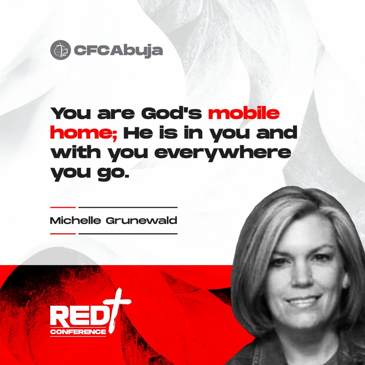CFCAbuja's tweet image. #MichelleGrunewald
#CFCAbuja
#RedPlus 
#LoveIsKing