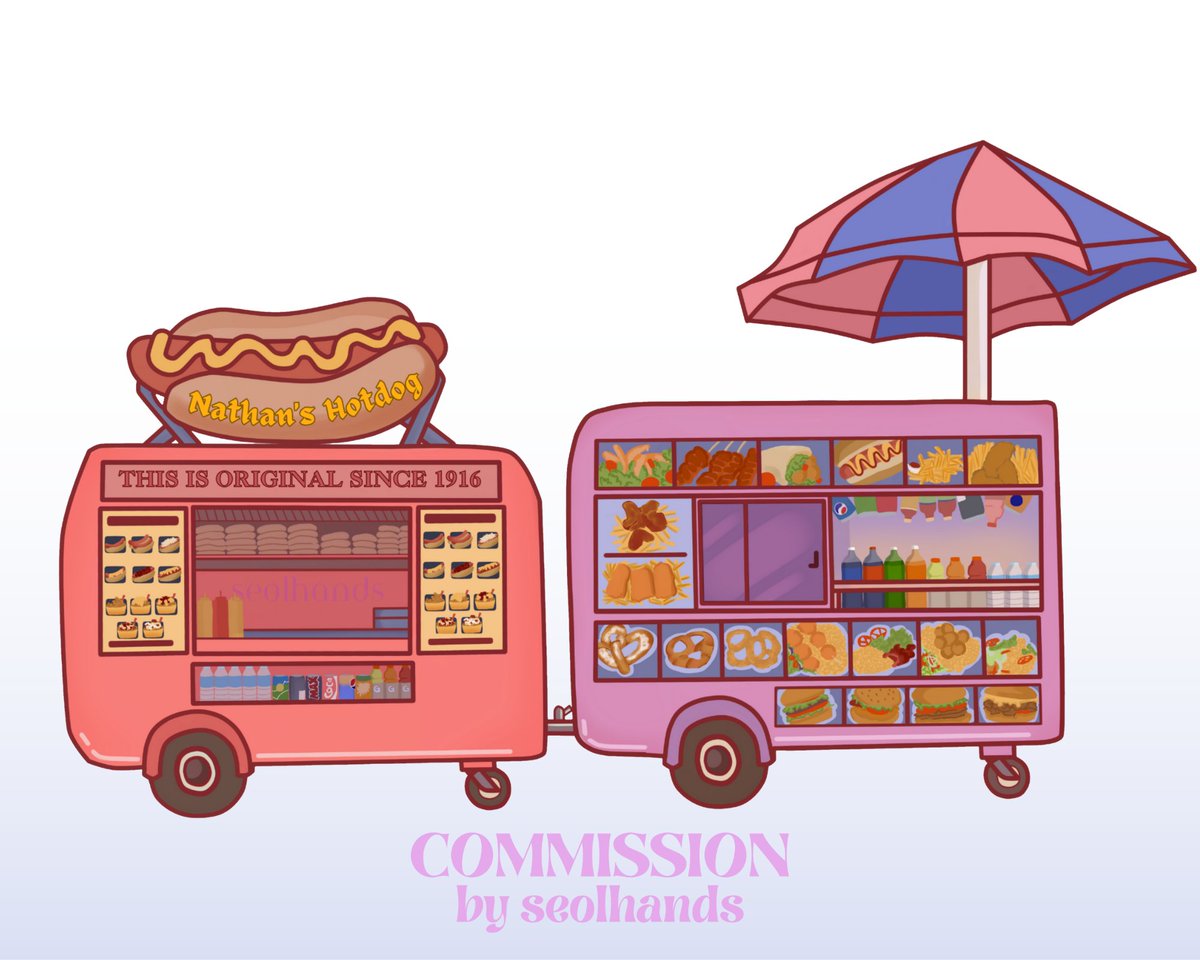 From the city that never sleeps, New York Foodtruck (4/5)✨🌭 

_
#artph #ArtistOnTwitter