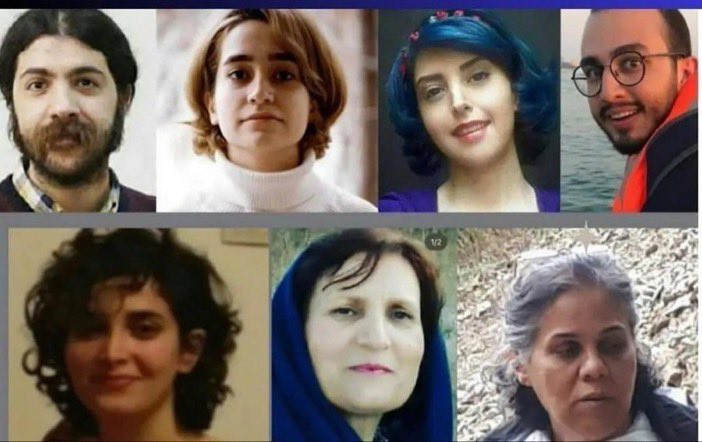 susanzare_de's tweet photo. Verhaftung von 9 Menschen aus Sozialrecht & Gewerkschaften am Vorabend des 1. Mai, Tag der Arbeit. Reihaneh Ansarinejad, Asal Mohammadi, Anisha Asadollahi, Kamiyar Fakour, Hirad Pirbadaghi, Hassan Ebrahimi, Sarvenaz Ahmadi, Aldouz Hashemi und Jaleh Rohzadeh wurden von Regime Kräften im #Iran festgenommen und in das Evin-Gefängnis gebracht. #IRGCterorrists