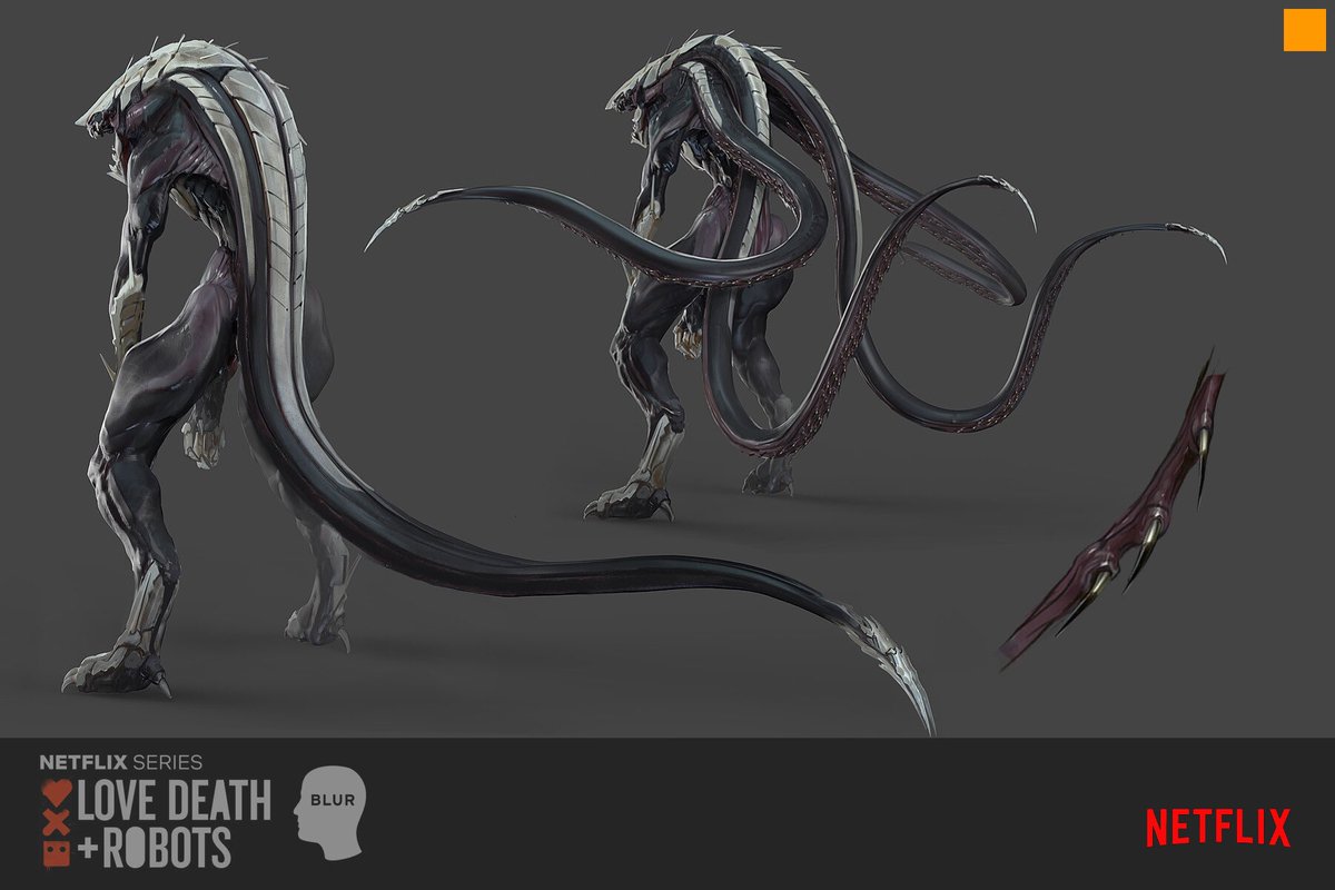 I rarely if ever post client work, it’s usually just my personal stuff like TRIBAL or The DEEP.

Most of my professional work is dead (I’d say 80% of my whole career has been cancelled projects) but occasionally some stuff gets through.

Like Her.