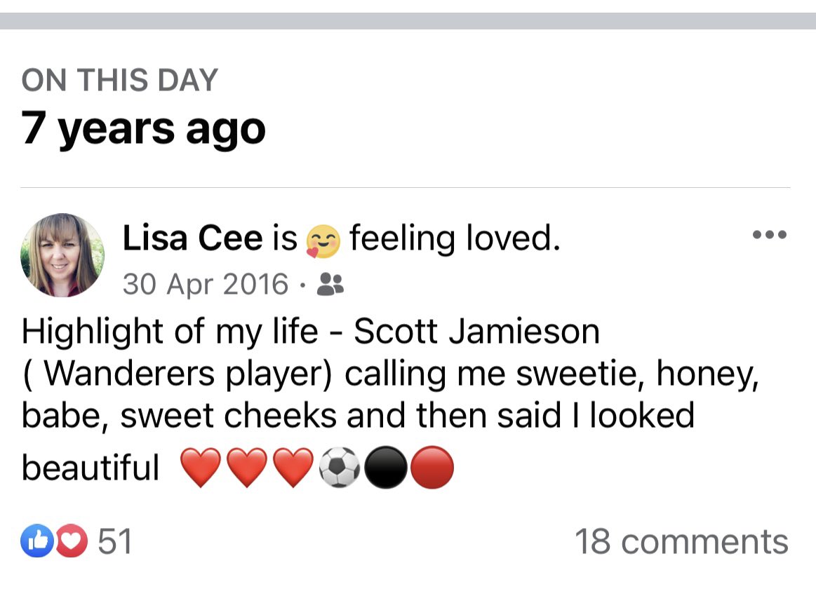 Looking at my Facebook memories - think I should apologise to my children that they weren’t the highlight of my life 7 years ago (maybe just a bit caught up in grand final excitement) <a href="/ScottJamieson/">Scott Jamieson</a>