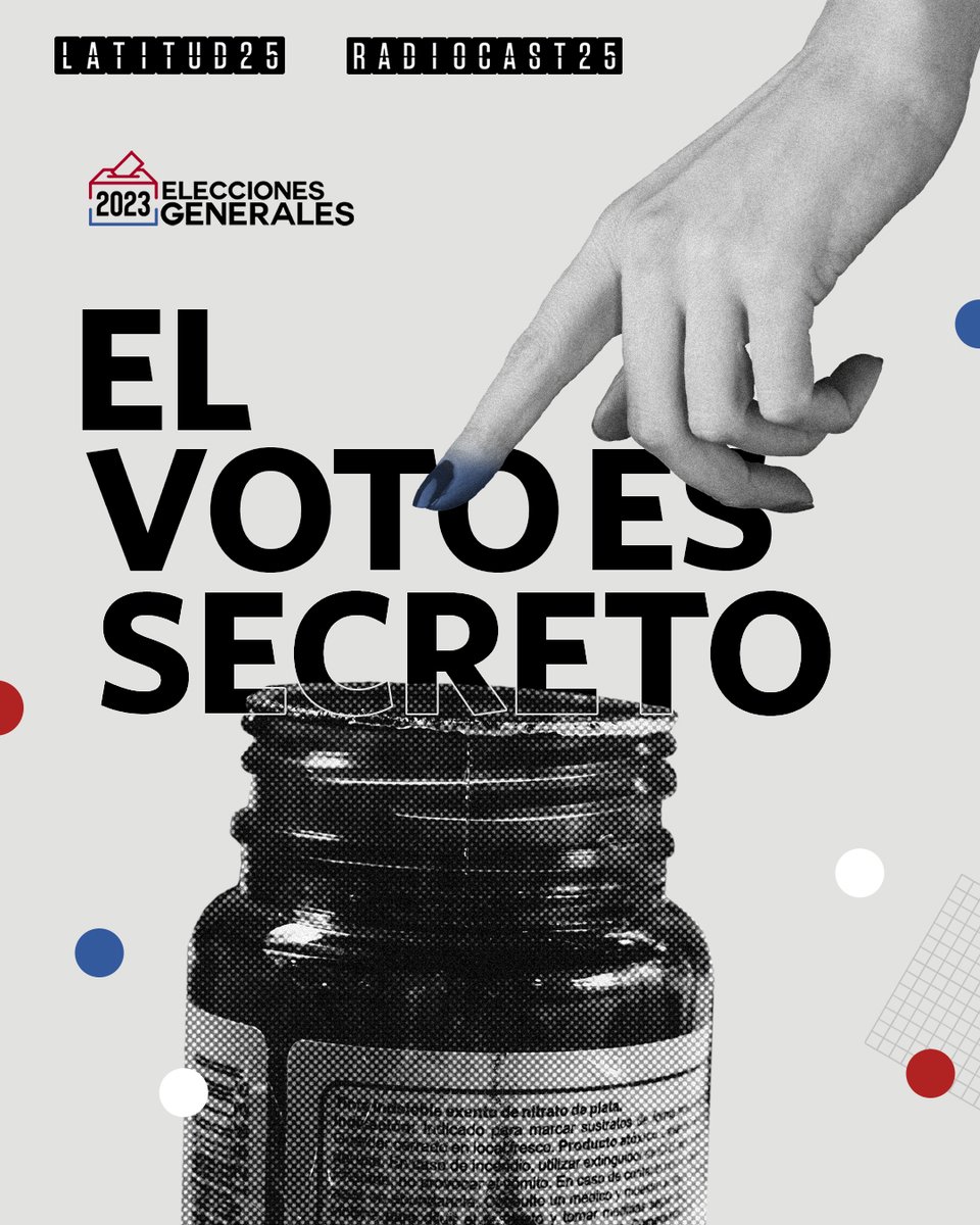 EnLatitud25's tweet photo. 🔘 #AHORA | Oficialmente arranca la jornada electoral en las mesas a nivel país. Recordá que tenés tiempo hasta las 16:00 para votar ⌚️🗳️🇵🇾

🏘️❌ ¡No te quedes en casa, llevá tu cédula y ejercé tu derecho al voto!☝️🏻🪪

#Elecciones #Elecciones2023 #EleccionesPy2023 #PyVota #ParaguayElige #Paraguay #Política
#L25