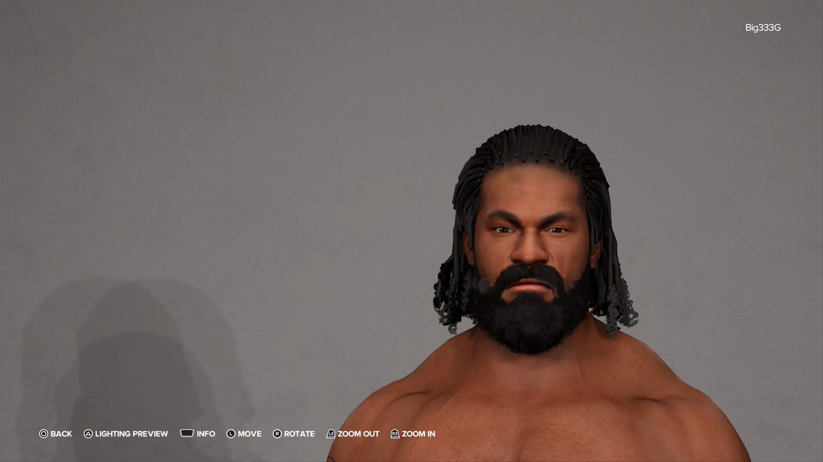 Big333Gus's tweet photo. Omar Justice wip - model complete https://t.co/2Oj2NB96ir