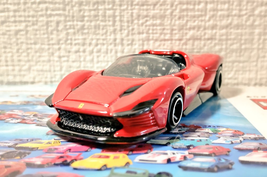zamuseum's tweet photo. トミカ　No.46
フェラーリ　デイトナ　SP3

#トミカ 
#今日のトミカ 
#tomica
#Ferrari
#minicar https://t.co/LJ3RnMPOgQ